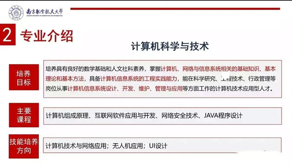 南京航空航天大学专接本专业