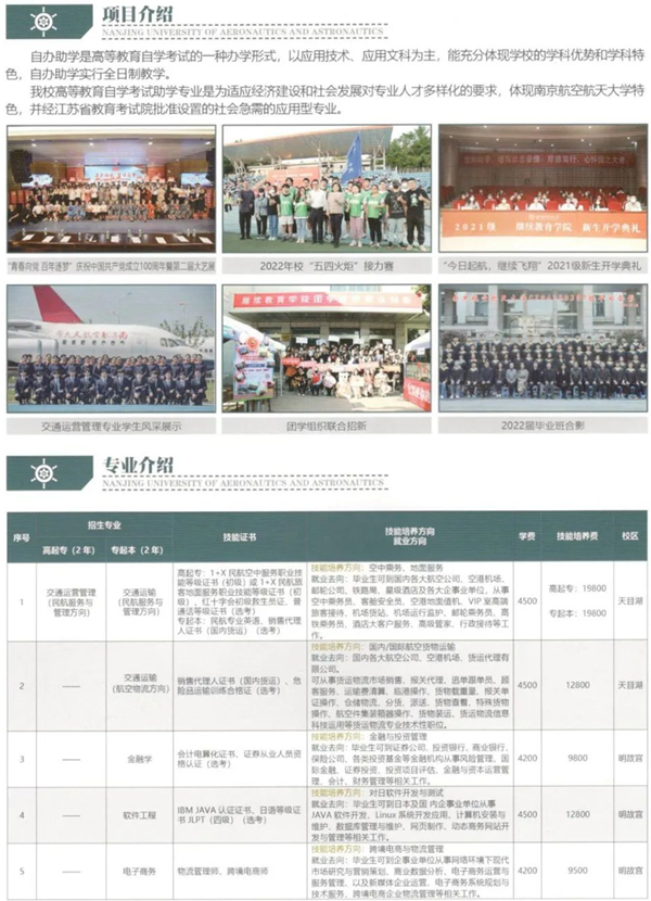 南京航空航天大学专接本官网