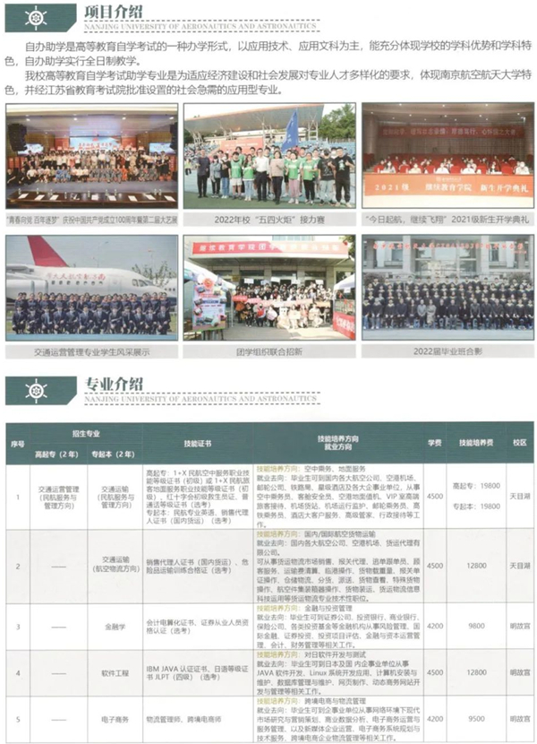 南京航空航天大学专接本在哪个校区